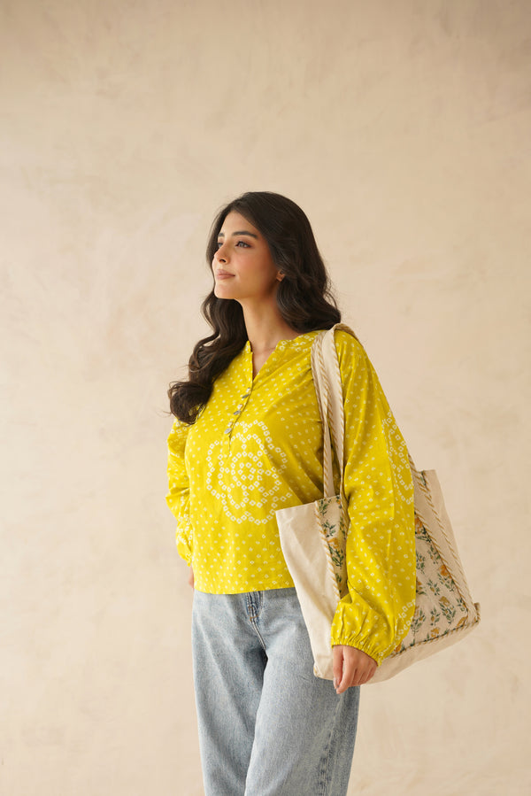 Lemon Bhandej Everyday Top